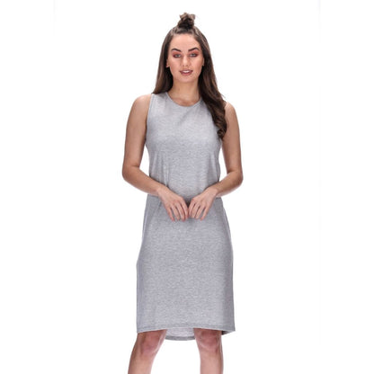 womens singlet dress grey marle