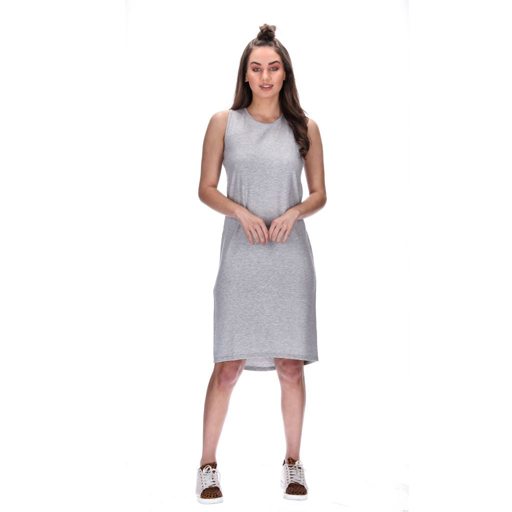 Briana Dress Grey Marle