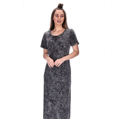 Genevieve Dress Stonewash