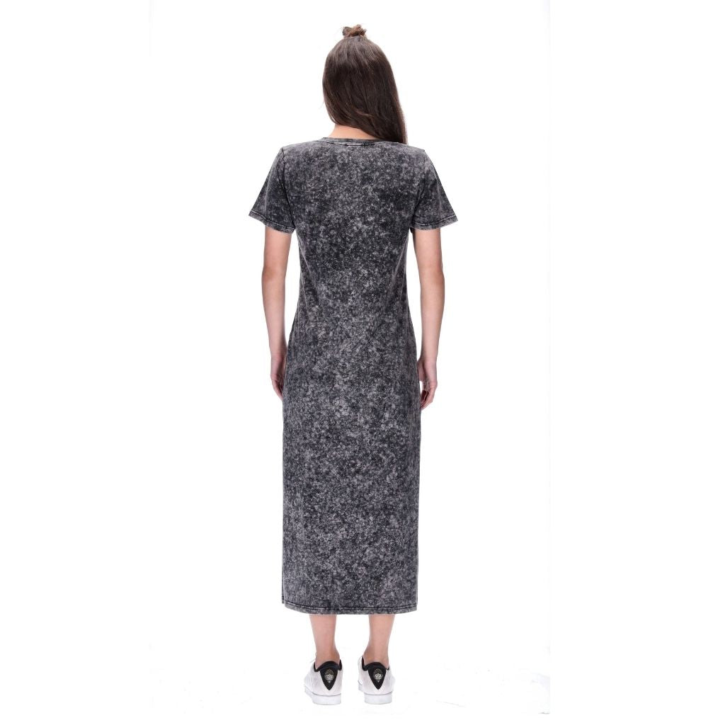 Genevieve Dress Stonewash