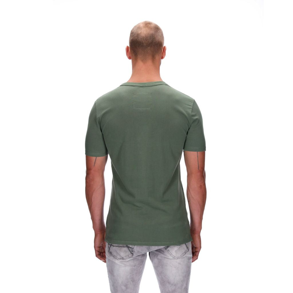 Lewis Slim Tee Olive