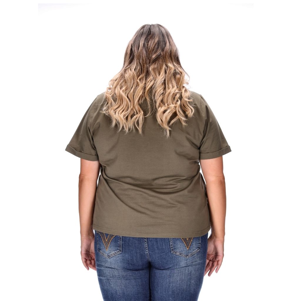 Luna Tee Khaki