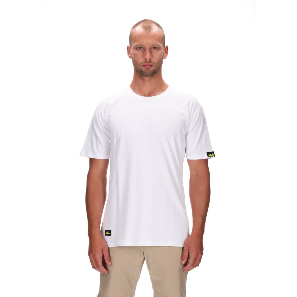 mens tee white
