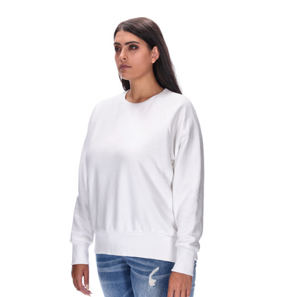 Lynette Sweater White - Plus Size