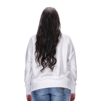 Lynette Sweater White - Plus Size