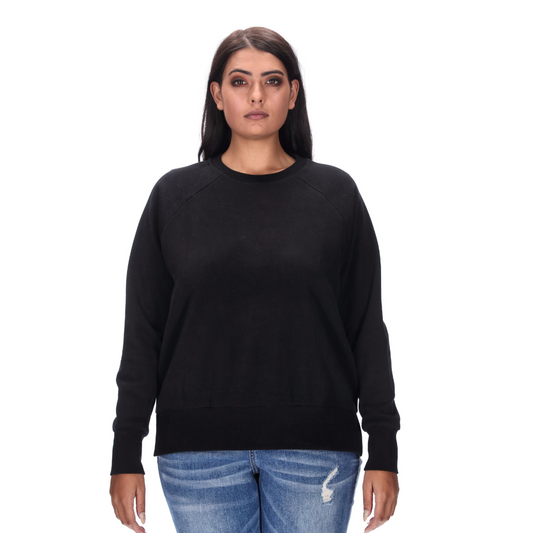 black plus size sweater