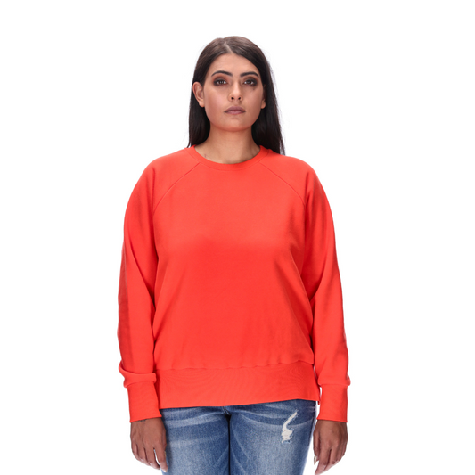 orange plus size sweater