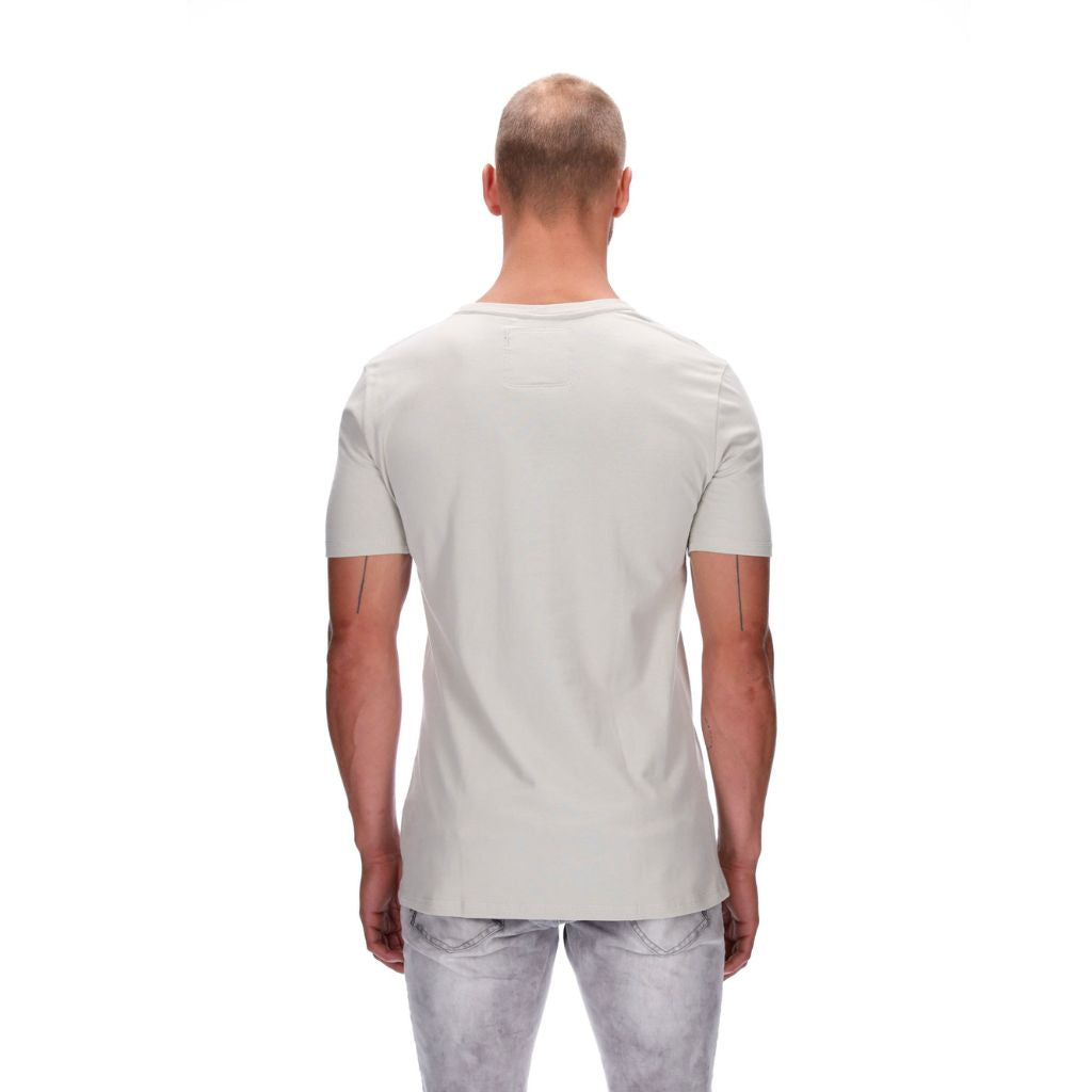 Lewis Slim Tee Stone