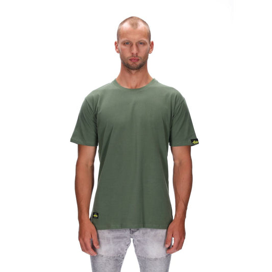 mens tee olive green