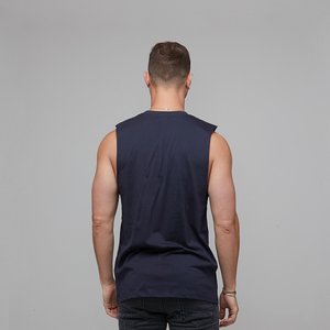 Benji Singlet Navy
