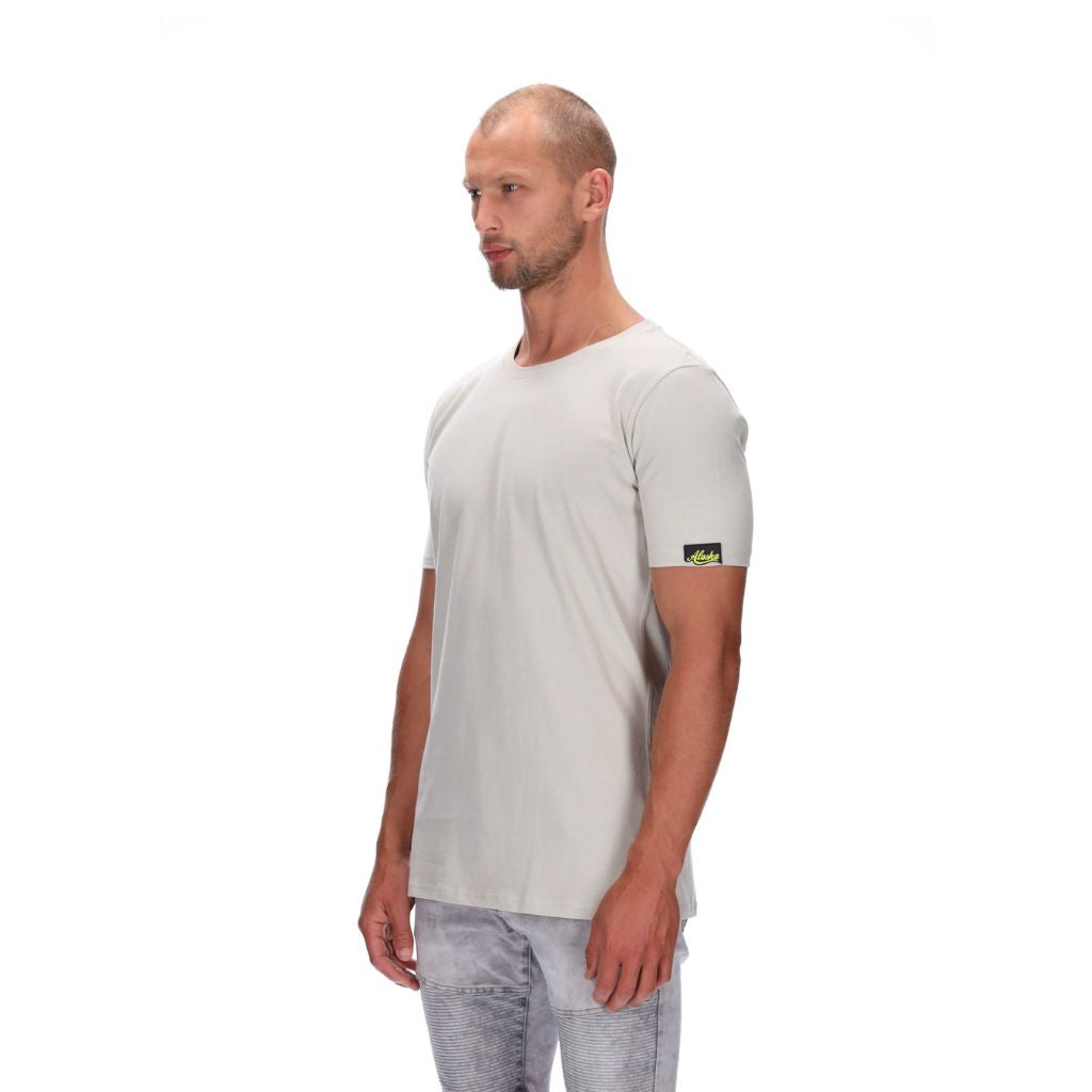 Lewis Slim Tee Stone