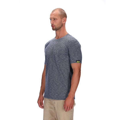 Felix Slim Tee Blue Marle