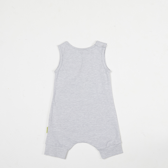 Lilo Romper Grey Marle
