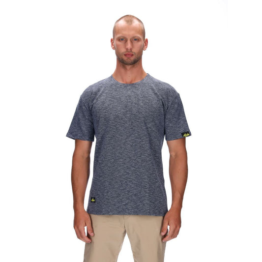 mens blue marle tee