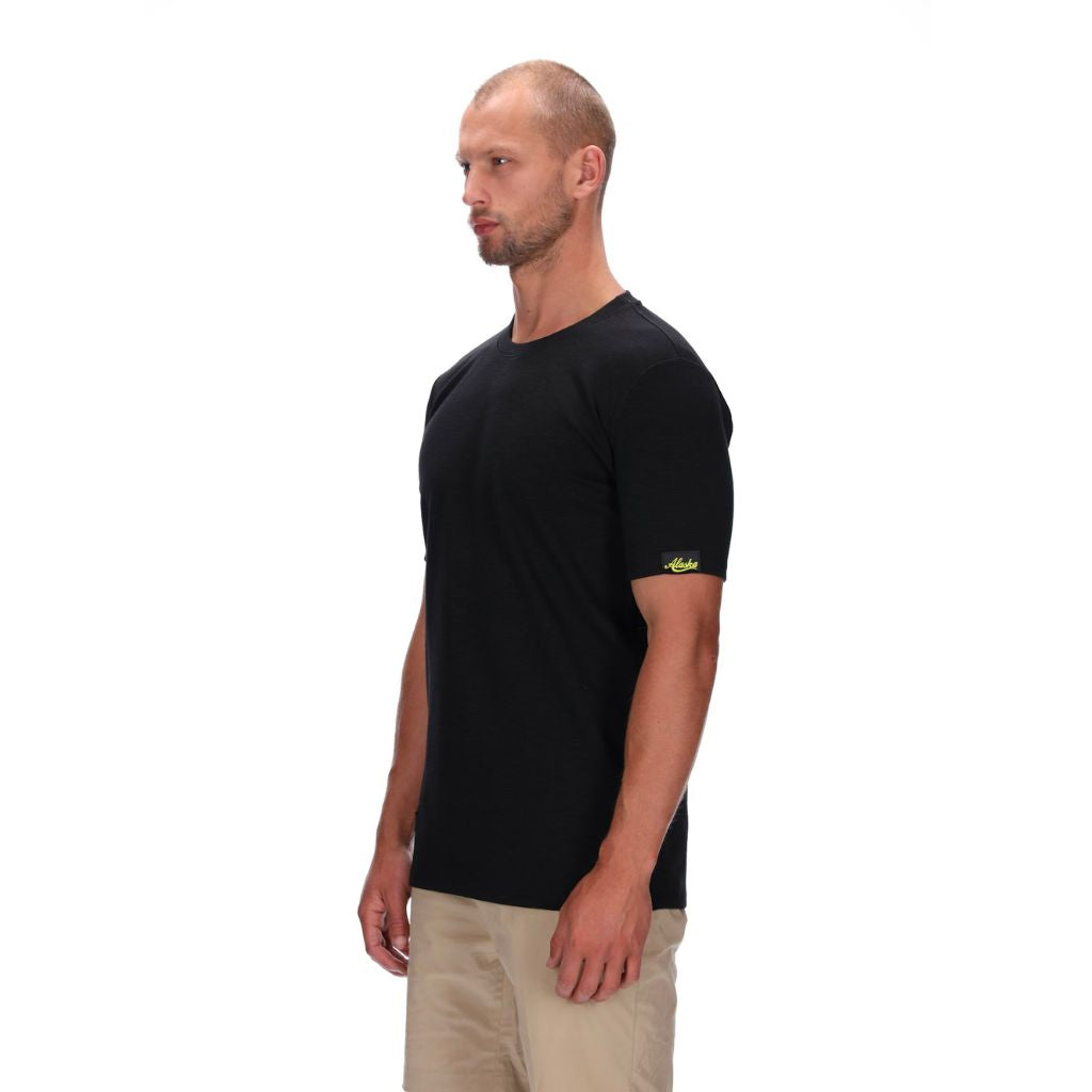 Felix Slim Tee Black Marle