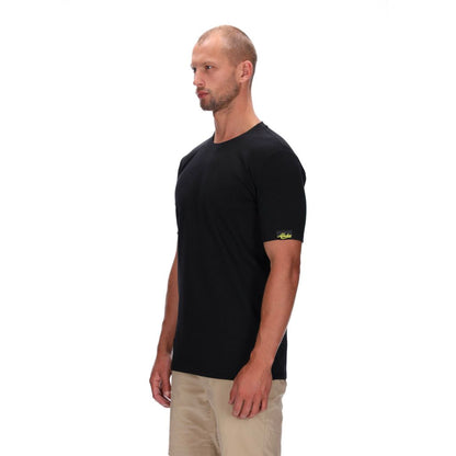 Felix Slim Tee Black Marle