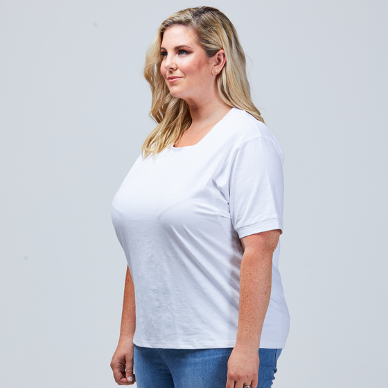 Jasmine Tee White