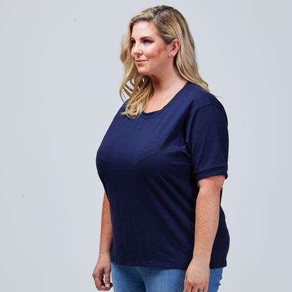 Jasmine Tee Navy