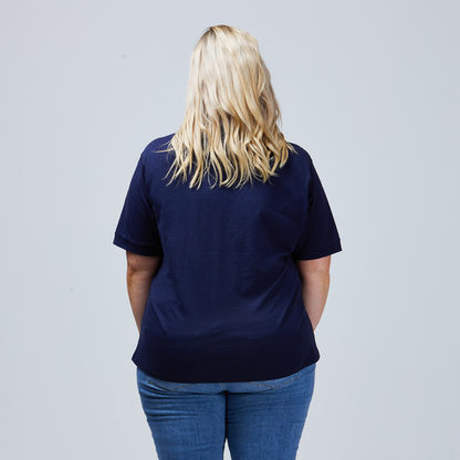 Jasmine Tee Navy