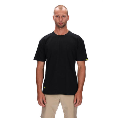 mens black marle tee
