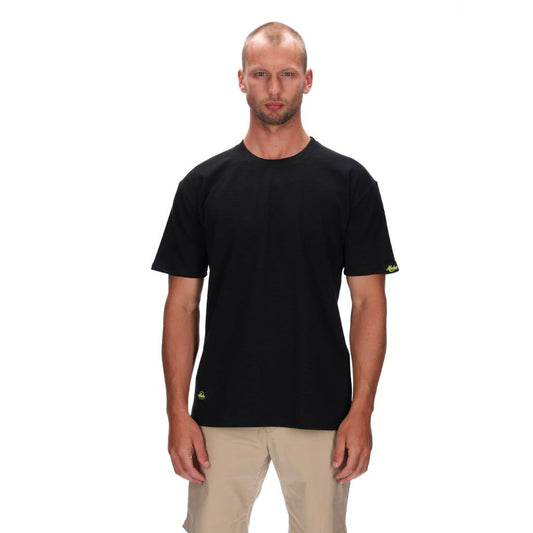 mens black marle tee
