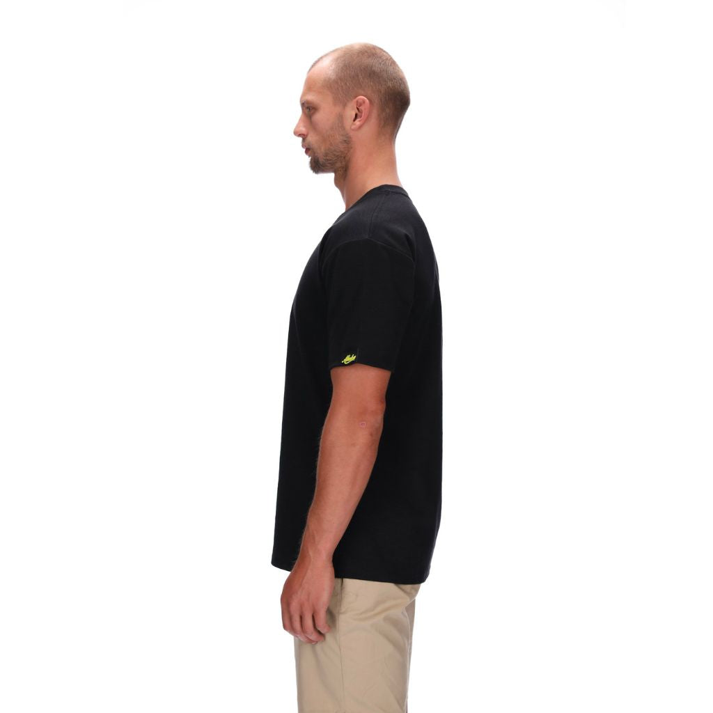 Felix Regular Tee Black Marle