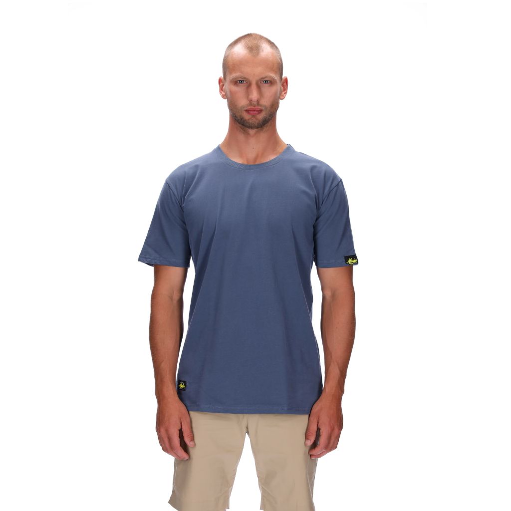 mens tee dusty blue