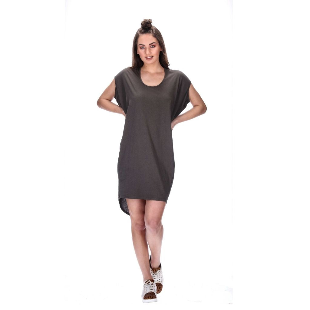 Kate Dress Charcoal