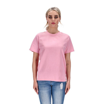 womens basic thick tee bublegum pink