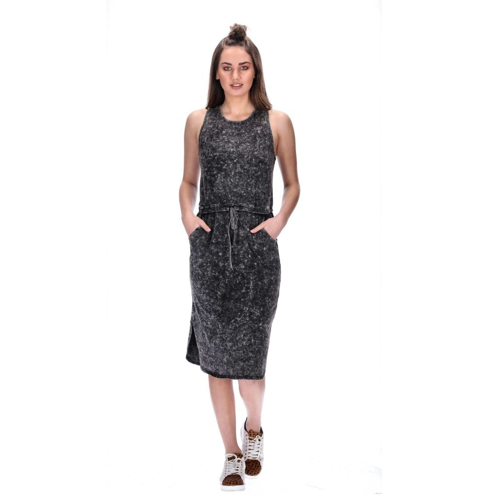 Vera Dress Stonewash