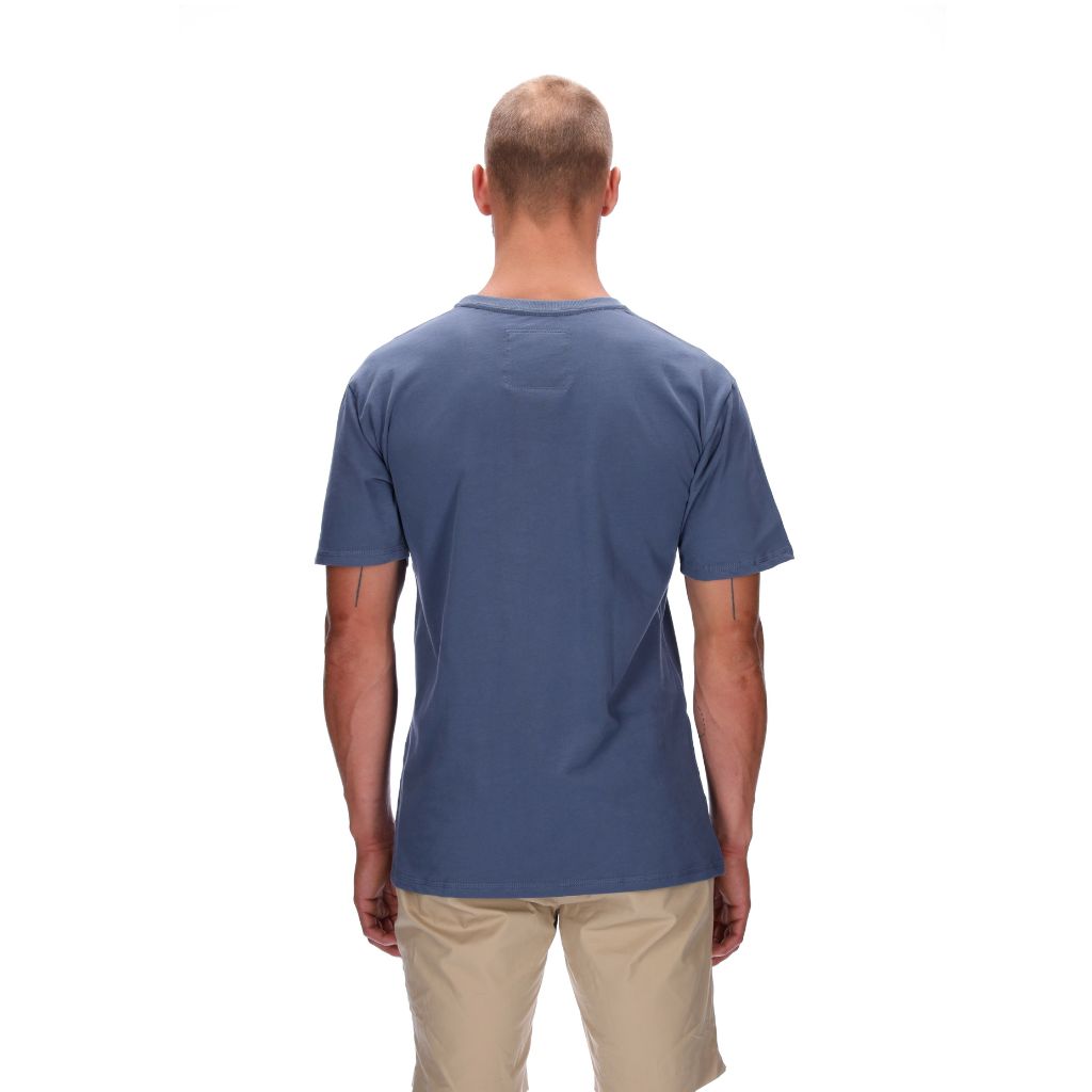 Lewis Regular Tee Dusty Blue