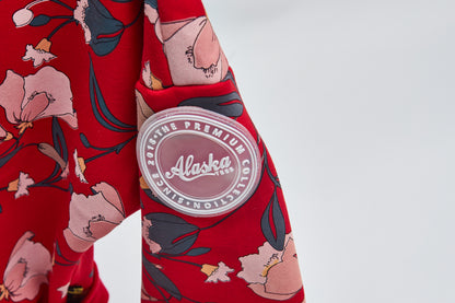 Lola Sweater Red Floral