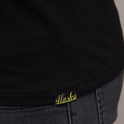 Erik V-Neck Tee Black