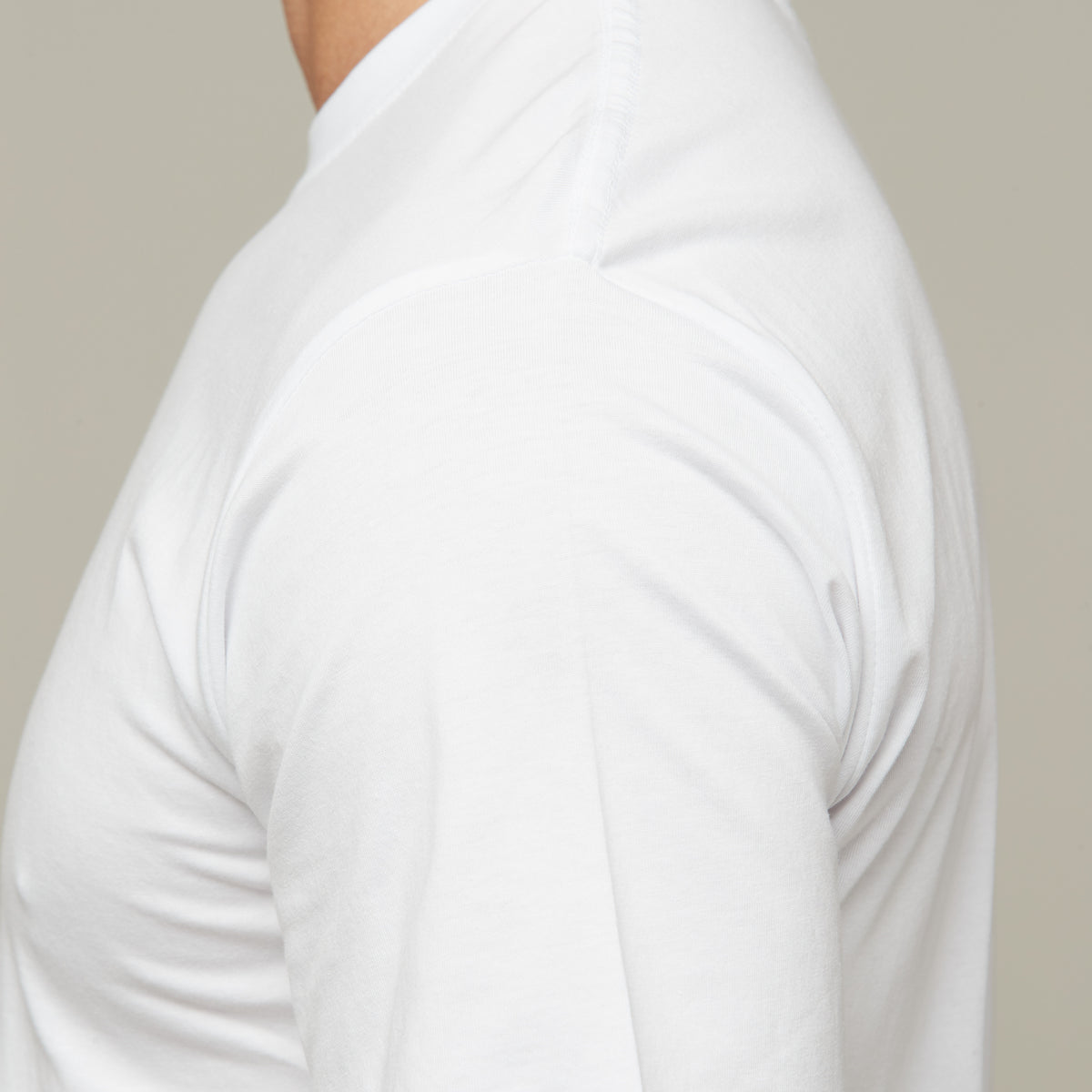 Nico Longline Tee White