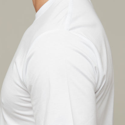 Nico Longline Tee White