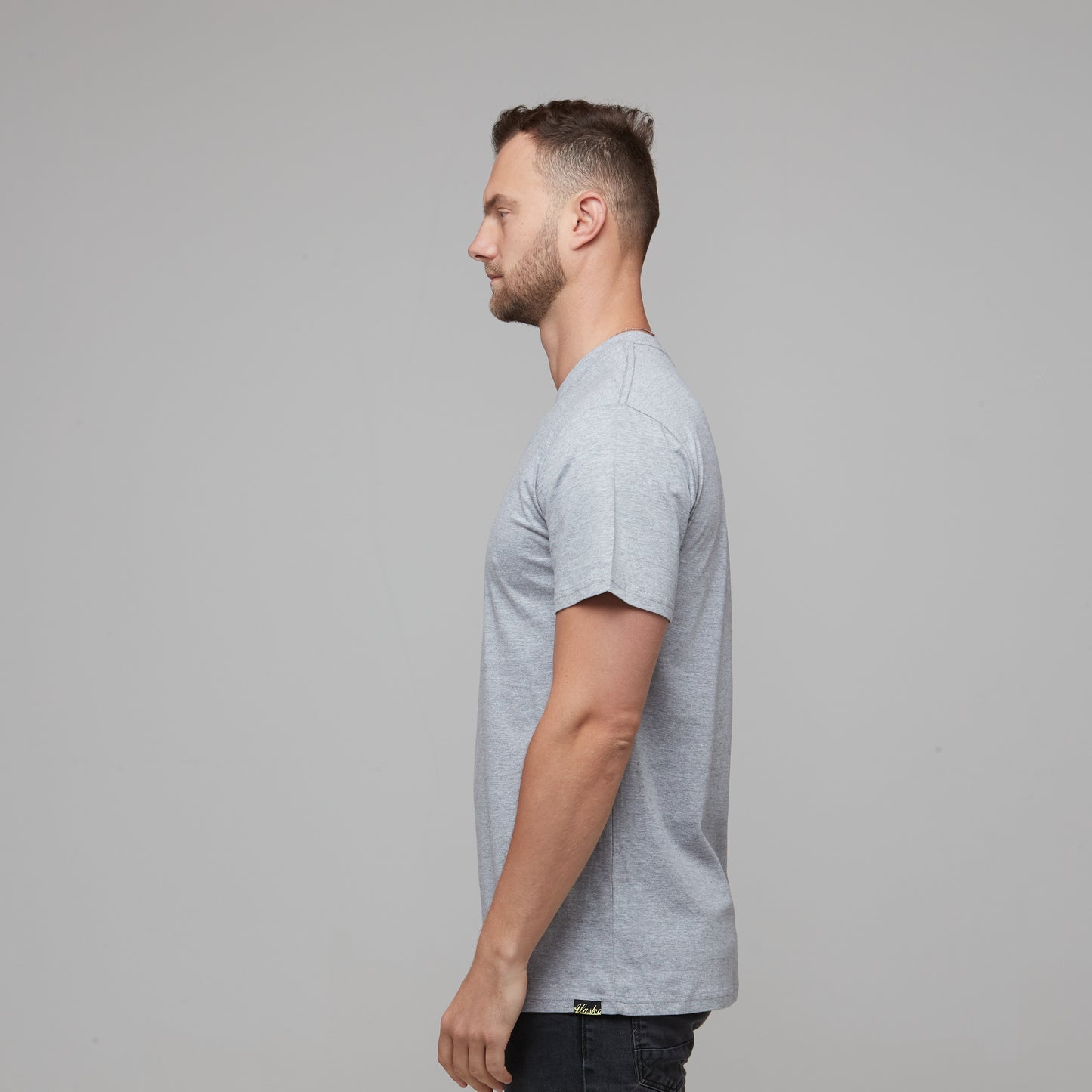 Nico Longline Tee Grey Marle
