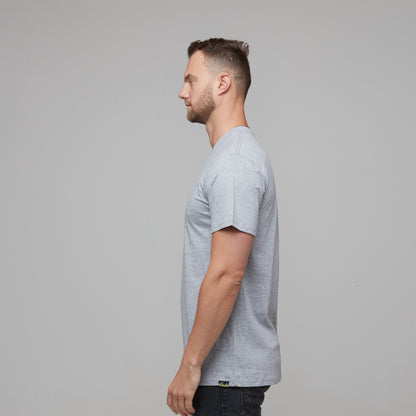 Nico Longline Tee Grey Marle