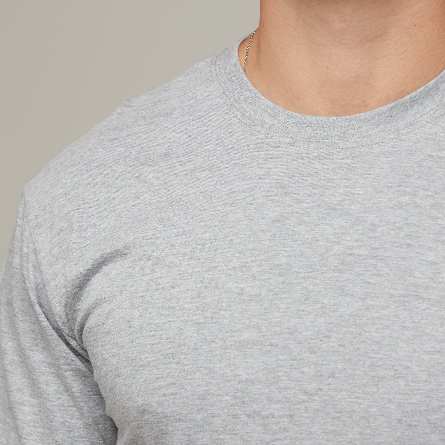 Nico Longline Tee Grey Marle