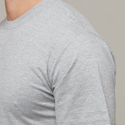 Nico Longline Tee Grey Marle