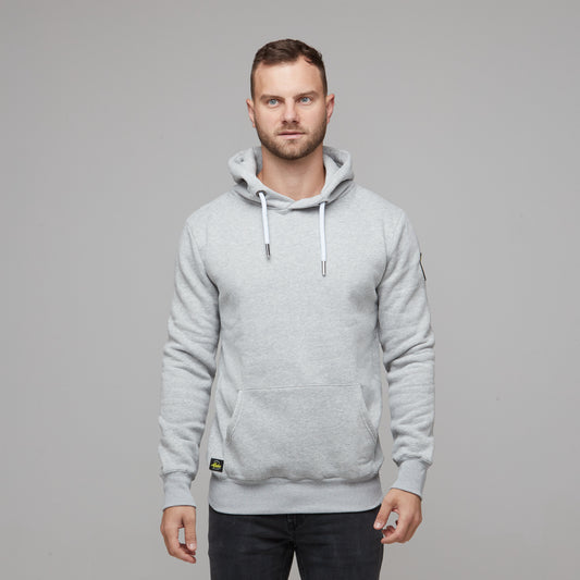 mens basic grey hoodie 