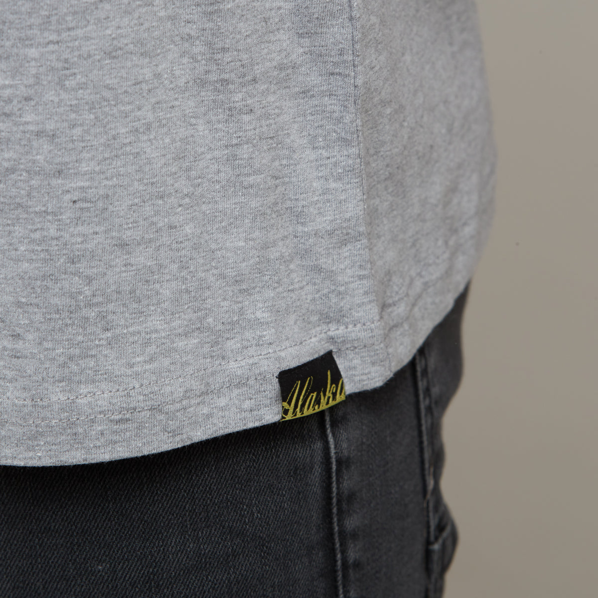 Nico Longline Tee Grey Marle