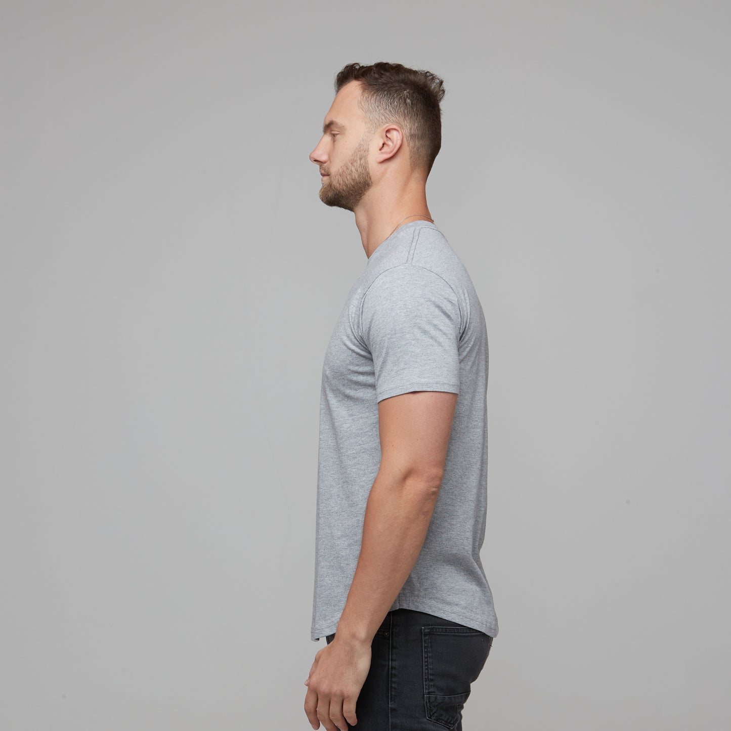 Tristan Tee Grey Marle