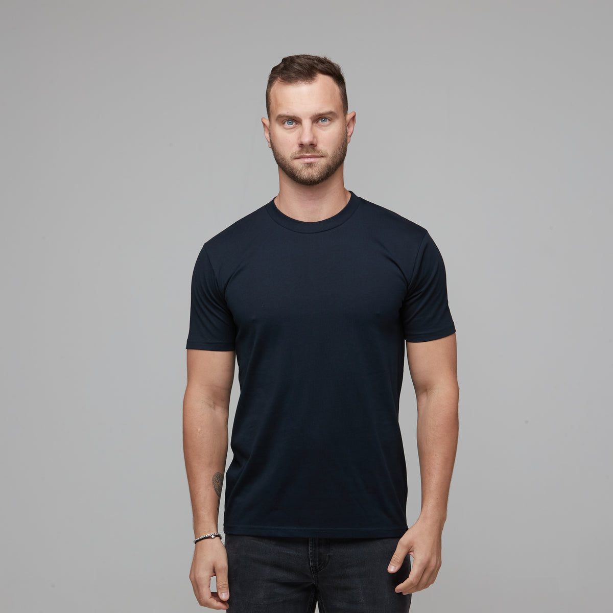 mens relaxed fit tee navy