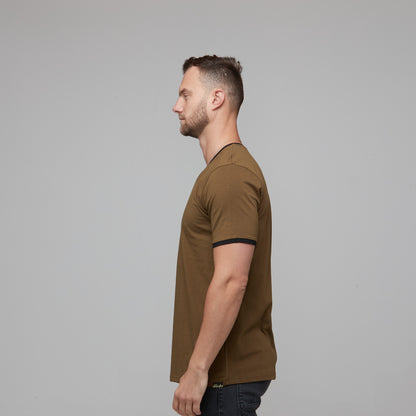 Liam Tee Khaki/Black