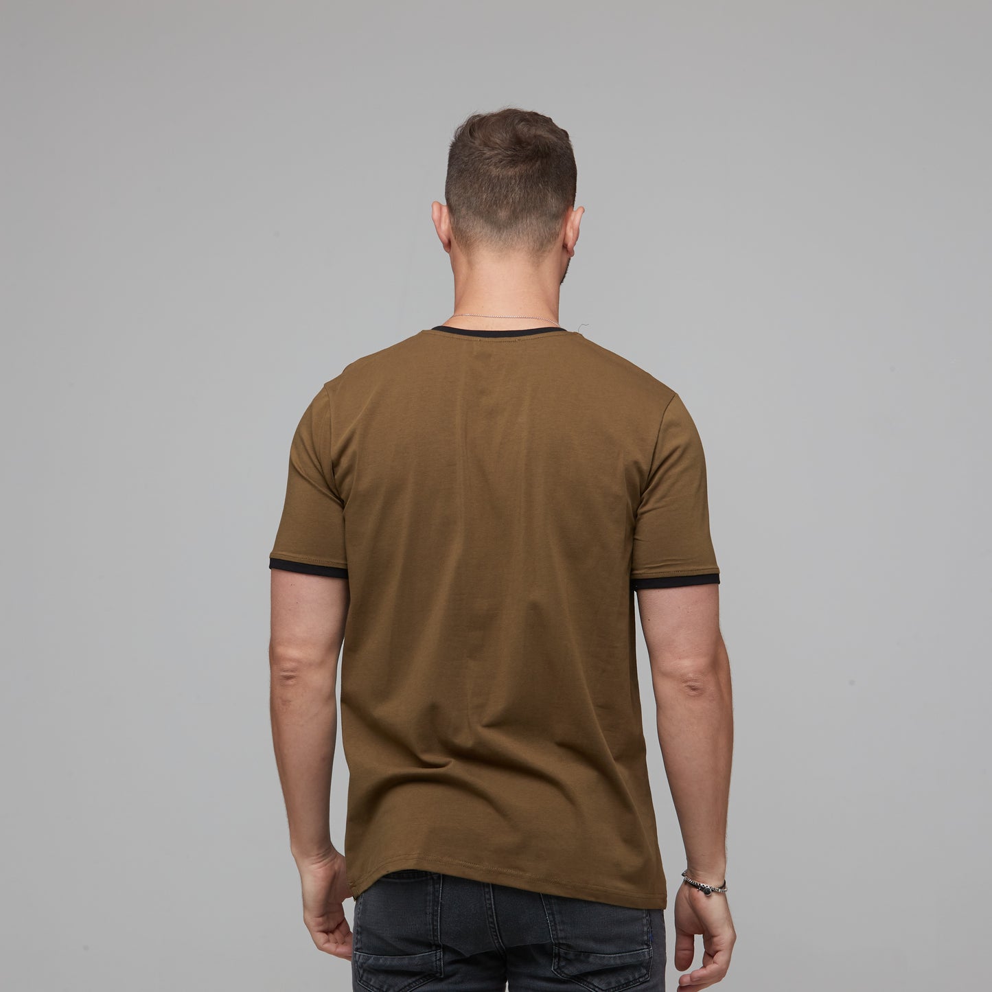 Liam Tee Khaki/Black