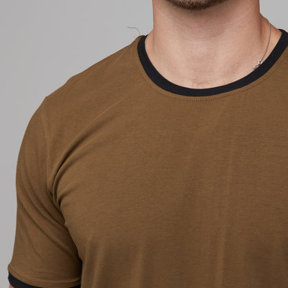 Liam Tee Khaki/Black