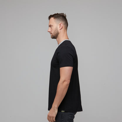 Wyatt Tee Black/Grey