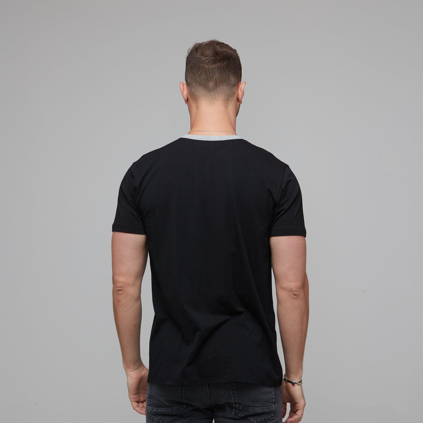 Wyatt Tee Black/Grey
