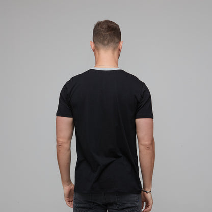 Wyatt Tee Black/Grey