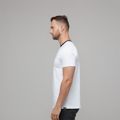 Wyatt Tee White/Black